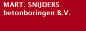 Logo Mart Snijders Beton Boringen