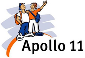 Logo Openbare Basisschool voor Dalton onderwijs Apollo 11