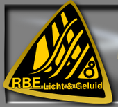 Logo RBE licht en geluid