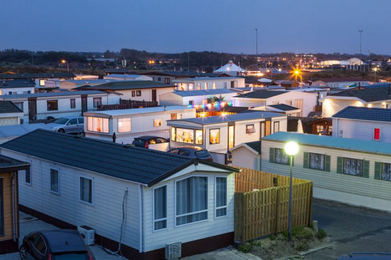 Chalet bouw Feanwâlden, Friesland