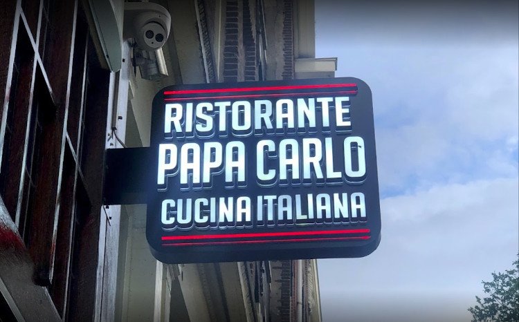 Italiaanse keuken - Papa Carlo, Amsterdam